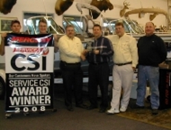 Service CSI Award Winner in Sportfisherman's Center